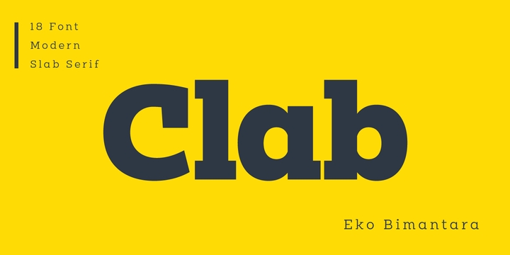 Example font Clab #1